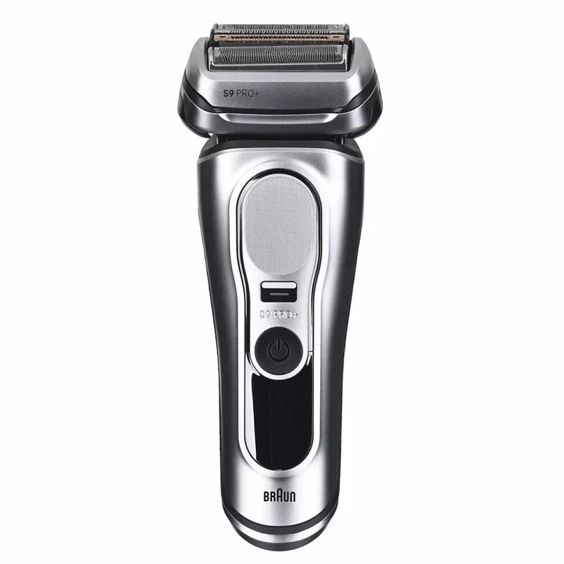 Braun Series 9 Pro+ 9667CC vīriešu skuveklis ar folijas sistēmu un trimmeri, sudraba krāsa