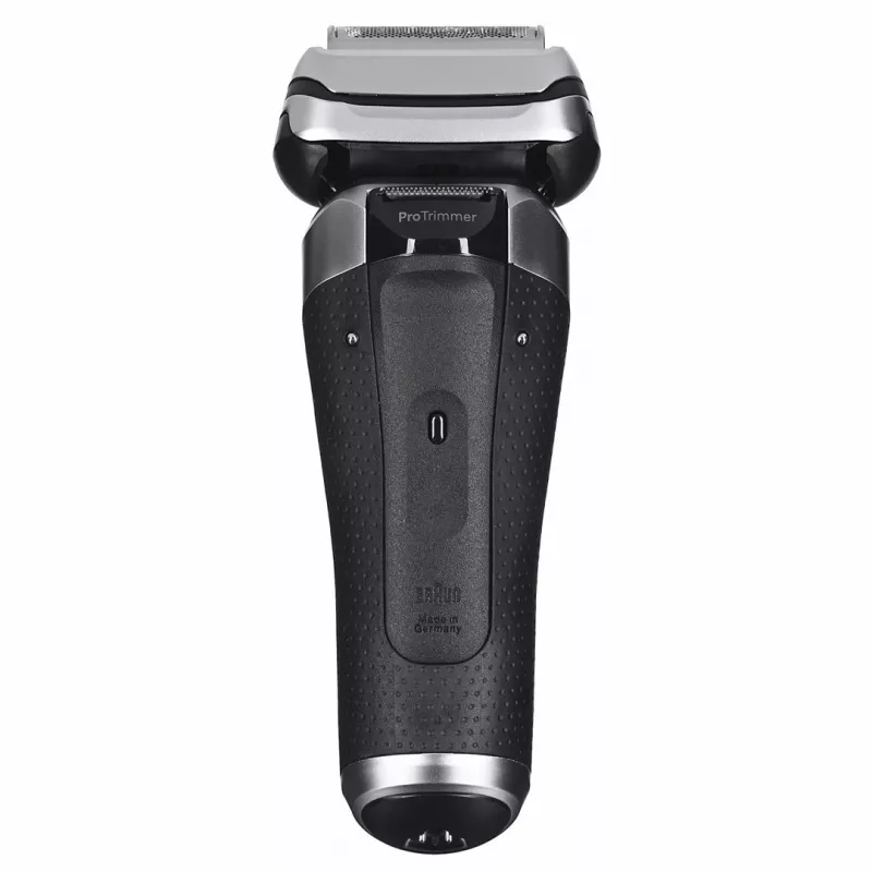 Braun Series 9 Pro+ 9667CC vīriešu skuveklis ar folijas sistēmu un trimmeri, sudraba krāsa