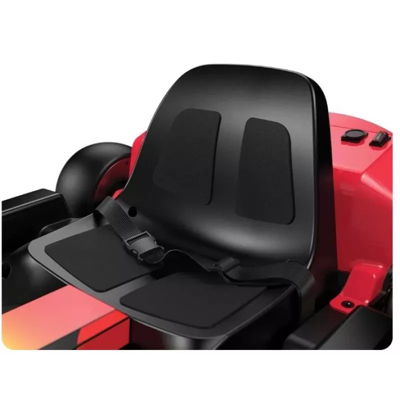 Razor Ground Force Elite elektriskais gokarts, melns un sarkans
