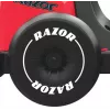 Razor Ground Force Elite elektriskais gokarts, melns un sarkans