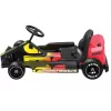 Razor Ground Force Elite elektriskais gokarts, melns un sarkans