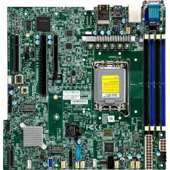 Supermicro mātesplate X13SCH-F micro-ATX Socket 1700 tikai DDR5 Single