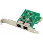 MicroConnect PCI-E 8111F Divu RJ45 Gigabitu tīkla karte (MC-PCIE-712)