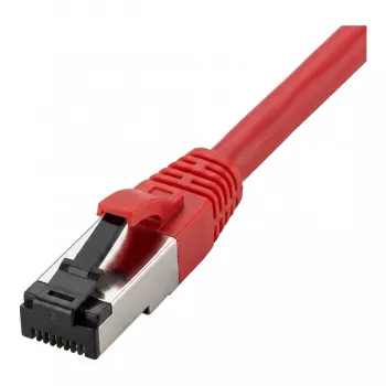 Synergy21 Patch vads RJ45, CAT8.1 2000MHz, 2m, Sarkans, S-STP (S/FTP), TPE/LSZH (SuperFlex), AWG26