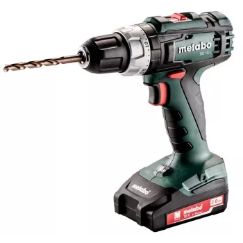 Metabo BS 18 L Bezatslēgas Urbjmašīna 1800 Apgr./min 1.6 kg Melna, Zaļa, Sarkana, Sudraba