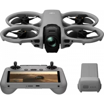 DJI Avata 360 (DJI RC 2) FPV Drons 64 MP Kamera 13500 m Diapazons Pelēks