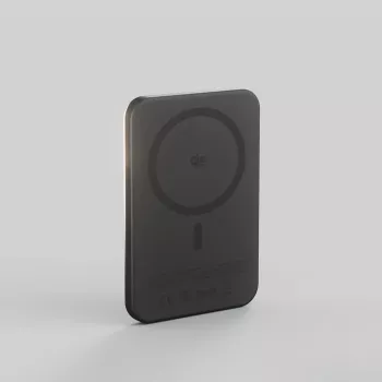 ZENS Pro 2 puscietvielas jaudas banka - Magnētiskā jaudas banka 10000 mAh, saderīga ar MagSafe un Qi2.2 25W (melna)