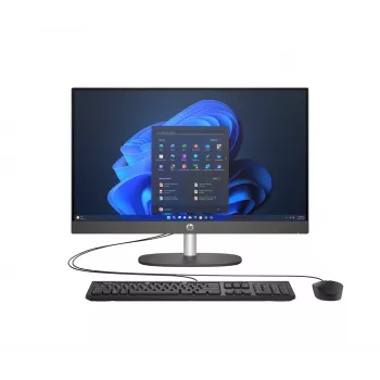 HP ProOne 245 G10 AiO Ryzen 7 77730U 23.8 inch FHD IPS 250nits AG 16GB DDR4 3200 SSD512 Radeon Vega 8 Tastatūra+Pele Kamera 5Mpx + IR W11Pro Melns 3Y OnSite
