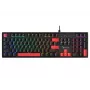A4Tech 47737 Bloody S520N Fire Black (BLMS Red Plus Switch) - vadu mehāniskā tastatūra