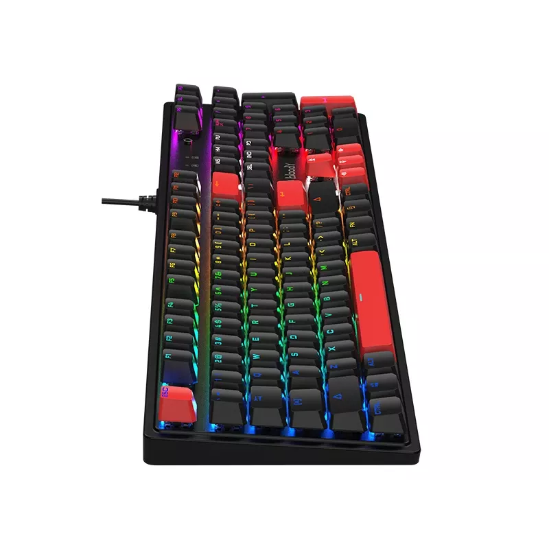 A4Tech 47737 Bloody S520N Fire Black (BLMS Red Plus Switch) - vadu mehāniskā tastatūra