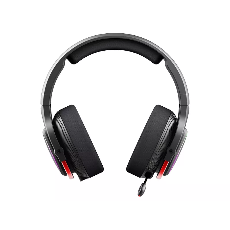 A4Tech 47751 Bloody MR710 RGB spēļu bezvadu austiņas, melnas