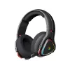 A4Tech 47751 Bloody MR710 RGB spēļu bezvadu austiņas, melnas