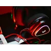 A4Tech 47751 Bloody MR710 RGB spēļu bezvadu austiņas, melnas