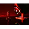 A4Tech 47751 Bloody MR710 RGB spēļu bezvadu austiņas, melnas