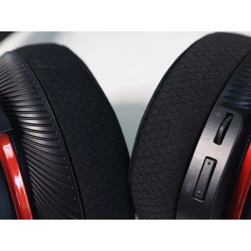 A4Tech 47751 Bloody MR710 RGB spēļu bezvadu austiņas, melnas