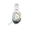 A4Tech 47752 Bloody MR710 RGB bezvadu spēļu austiņas, pelēkas
