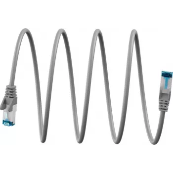 Goobay Ultra-Flexible CAT 6A Patch Cable S/FTP (PiMF), Pelēks (79415)