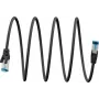 Goobay Ultra-Flexible CAT 6A Patch Cable S/FTP (PiMF), melns (79416)