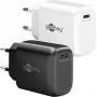 Goobay 25 W USB-C PD GaN ātrais lādētājs balts (79623)
