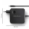 Qoltec GaN 65W USB-C lādētājs PD PPS 5V-21V 3A/3.25A