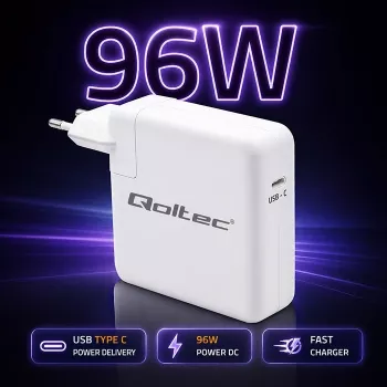 Lādētājs USB-C 96W 5V/20V 3A/4.8A