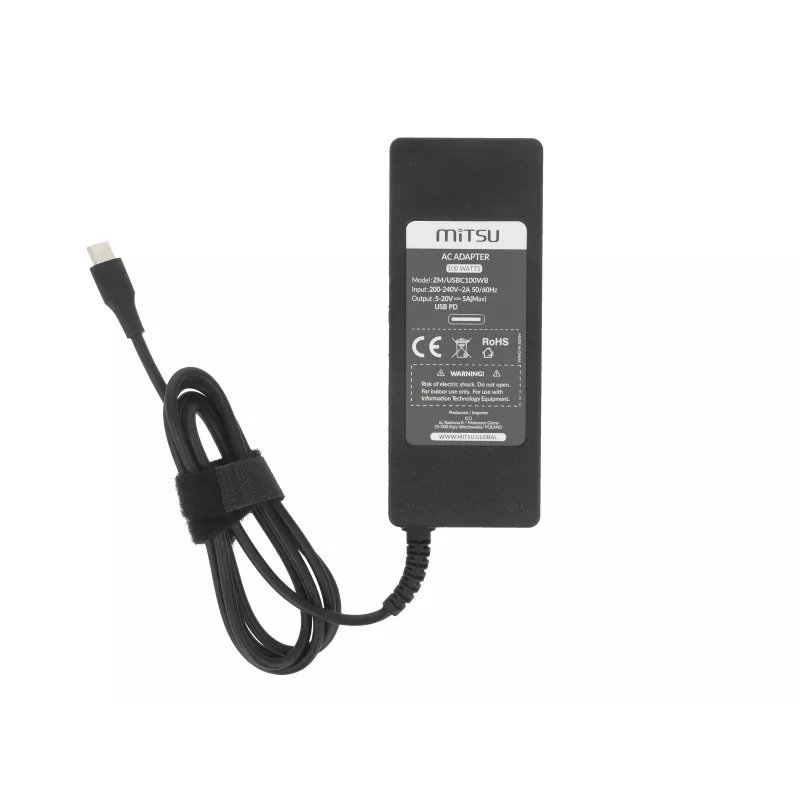 Lādētājs klēpjdatoram 100W USB-C PD MITSU