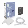 Lādētājs klēpjdatoram / barošanas adapteris 100W USB-C 5V-9V-12V-15V/3A, 20V-28V/5A PD