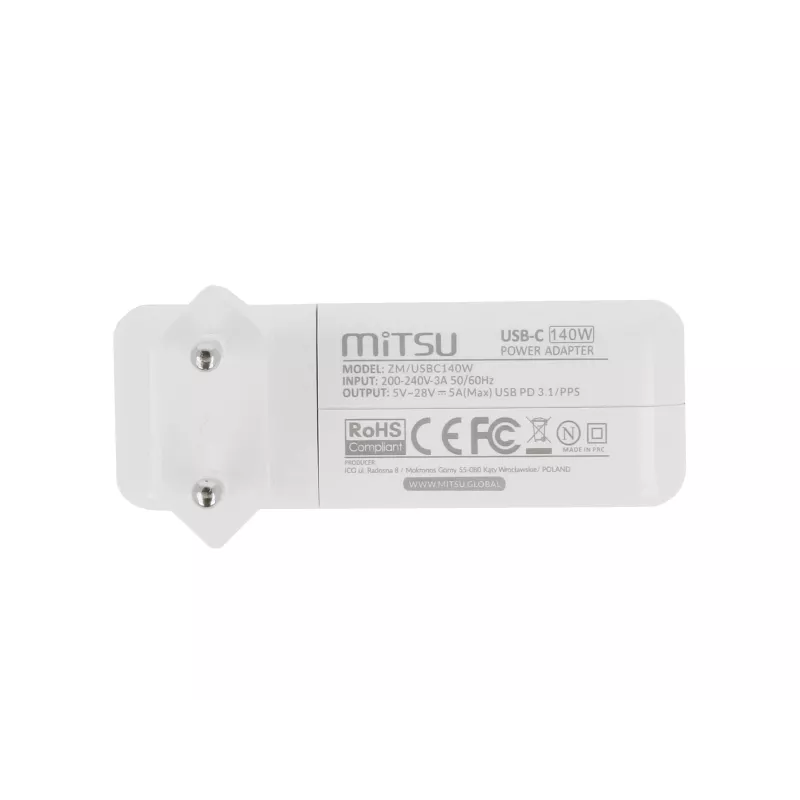 Lādētājs klēpjdatoram / barošanas adapteris 100W USB-C 5V-9V-12V-15V/3A, 20V-28V/5A PD