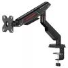 Savio UM-05 monitora turētājs galdam, 17"-40", 2-11 kg, ar atsperi, melnā krāsā