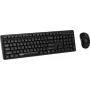Rapoo 8150M Klusais Daudzrežīmu Tastatūras-Peles Komplekts QWERTZ DE Bezvadu Melns