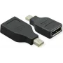 VALUE 12.99.3161 Mini DisplayPort uz DisplayPort adaptera kabelis, melns