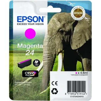 Epson oriģinālā tintes kasetne 24 Elephant 4,6ml MG SEC (C13T24234022)