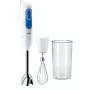 Braun MQ 3005 rokas blenderis, 700 W, 2 ātrumi, balts/zils