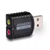 AXAGON ADA-10, USB 2.0 stereo audio mini adapteris