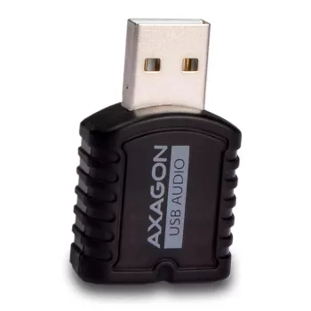 AXAGON ADA-10, USB 2.0 stereo audio mini adapteris