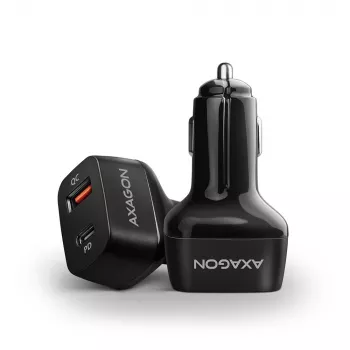 AXAGON PWC-PQ38 38W auto lādētājs 2x ports USB-A+C