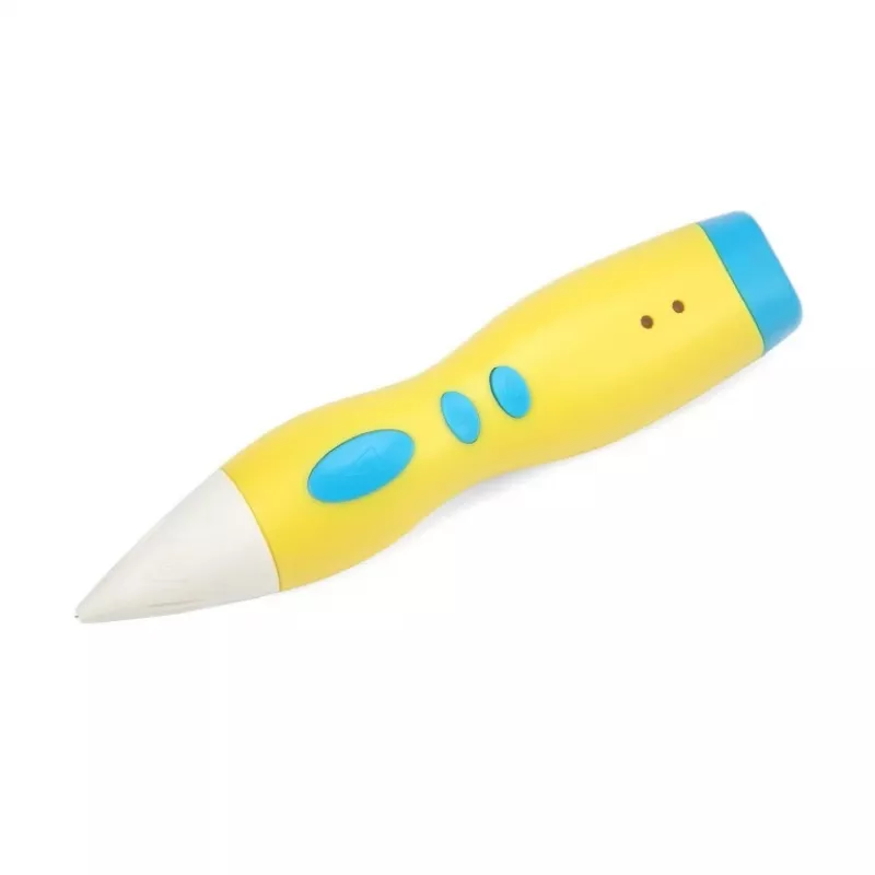 Gembird 3DP-PENLT-01 zemas temperatūras 3D printera pildspalva dzeltenā krāsā
