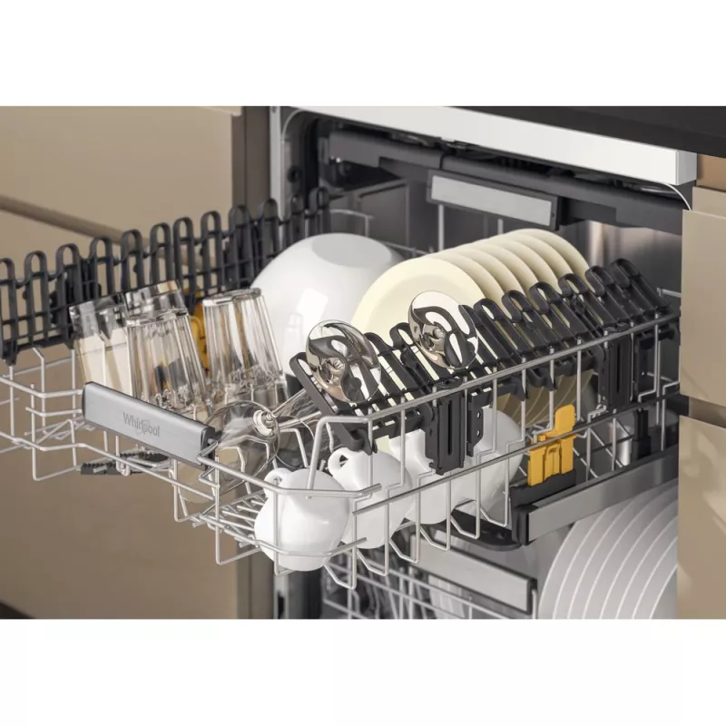Whirlpool W7F HS51 Brīvi stāvoša trauku mazgājamā mašīna, 15 komplekti, B
