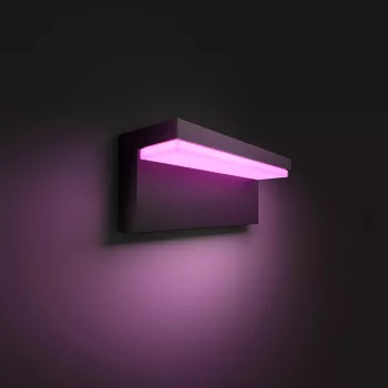 Philips Hue Nyro White & Cool Amb. sienas lampa 1000lm melna