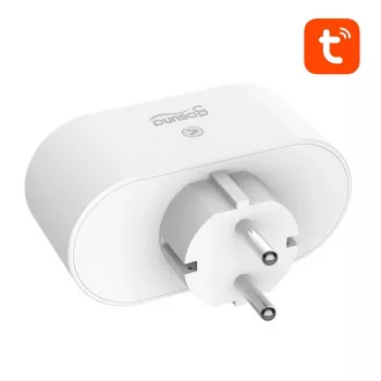 Divkāršs viedais kontaktdakšs WiFi Gosund SP211 3500W, Tuya