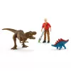 Schleich Dinozauri 41465 Tyrannosaurus Rex Uzbrukums