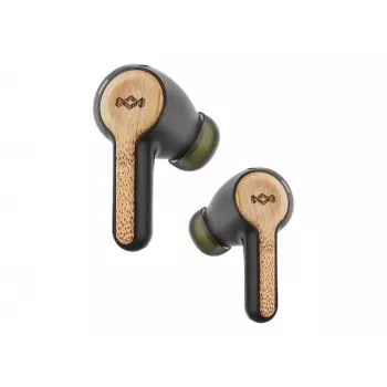 Marley Rebel True Earbuds ar iebūvētu mikrofonu, In-ear, Bezvadu, Signature Black