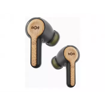 Marley Rebel True Earbuds ar iebūvētu mikrofonu, In-ear, Bezvadu, Signature Black