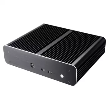 Akasa Euler TX Plus Intel LGA1700 Alumīnija bezventilatoru korpuss Thin mini-ITX
