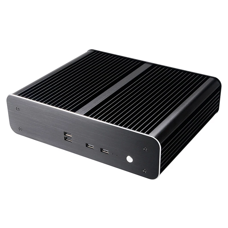 Akasa Euler TX Plus Intel LGA1700 Alumīnija bezventilatoru korpuss Thin mini-ITX