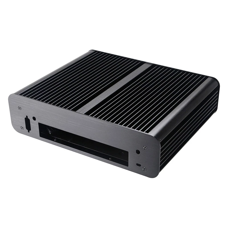 Akasa Euler TX Plus Intel LGA1700 Alumīnija bezventilatoru korpuss Thin mini-ITX
