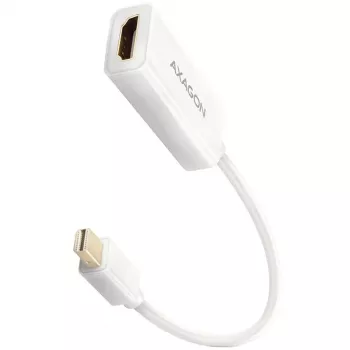 AXAGON RVDM-HI14NW - 0,15 m - Mini DisplayPort uz HDMI - Tēviņš - Mātīte - Taisns