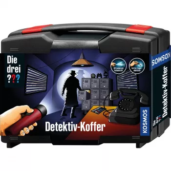 Die drei ??? Detektīva Carry Case, Detektīvu komplekts jaunajiem detektīviem