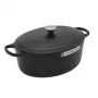 Le Creuset Signature Cepšanas Trauks ovāls 35cm melns (21178350000430)