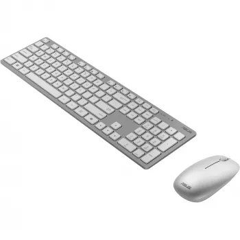 Bezvadu tastatūras un peles komplekts ASUS W5000, balts